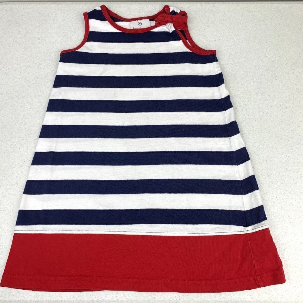 Hanna Andersson Sleeveless Striped Dress 4